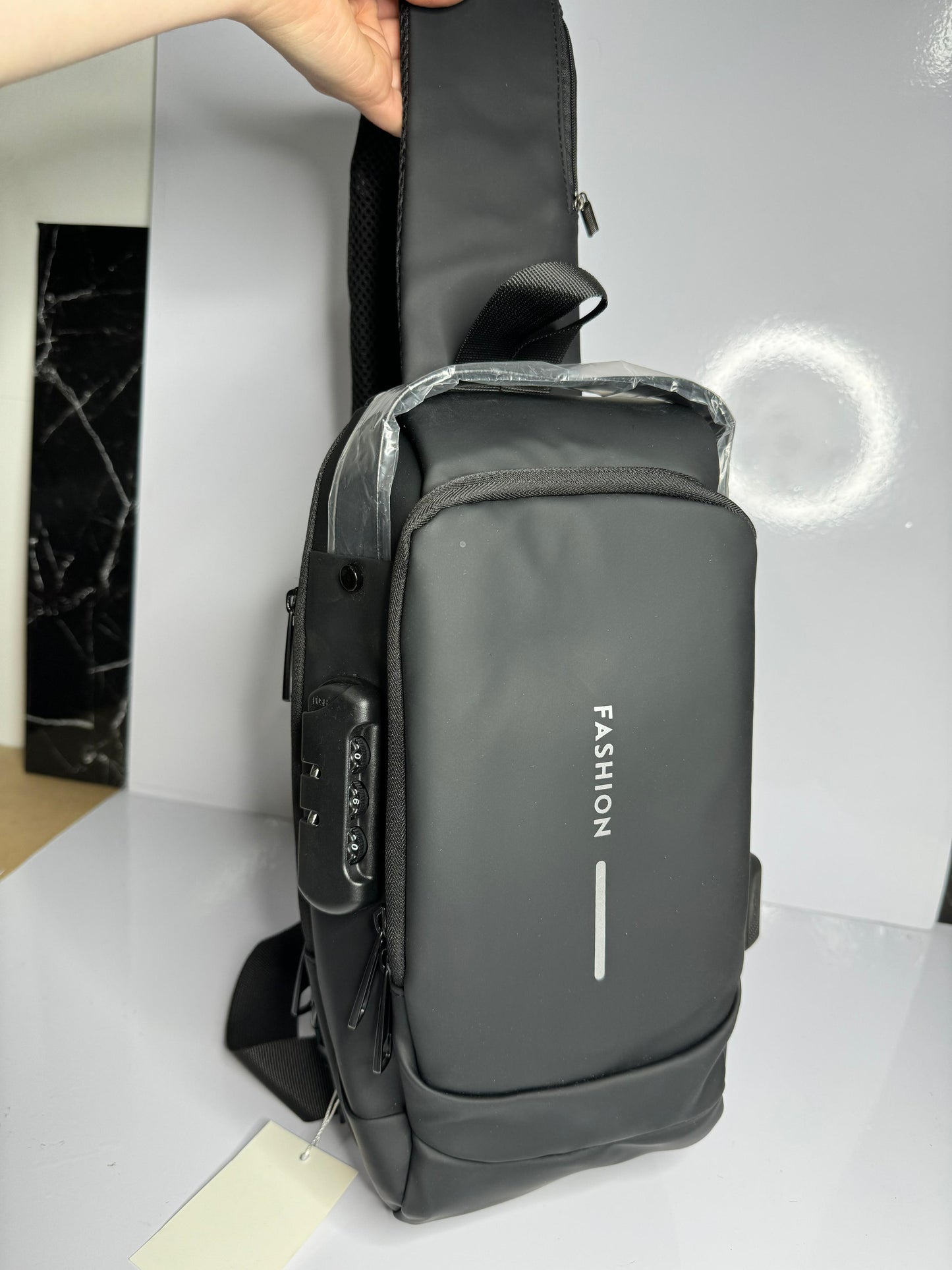 Bolso Bandolera Antirrobo Clave USB