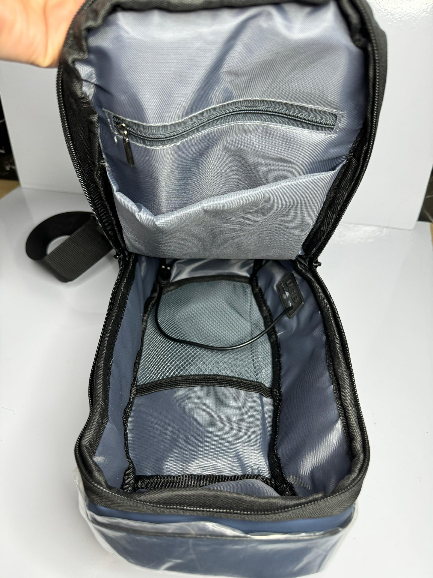 Bolso Bandolera Antirrobo Clave USB