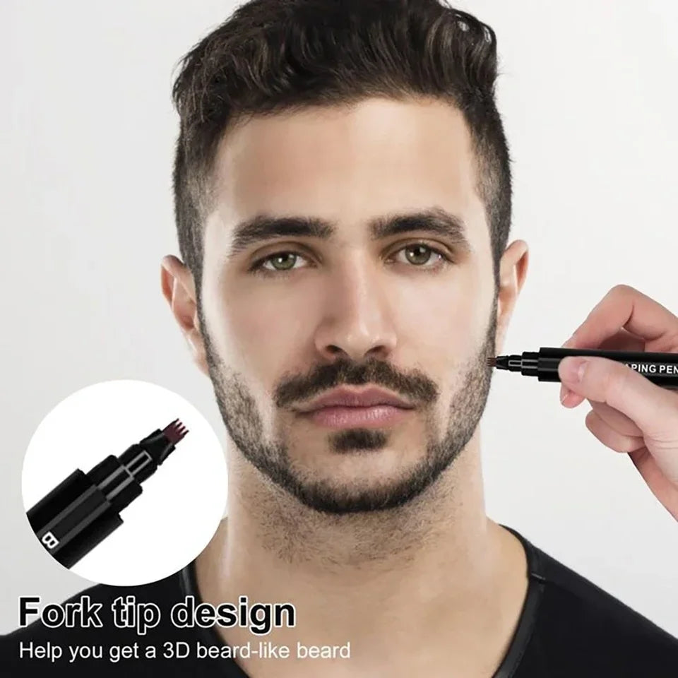 LAPIZ DE RELLENO BARBA Y CEJAS X 4 UND