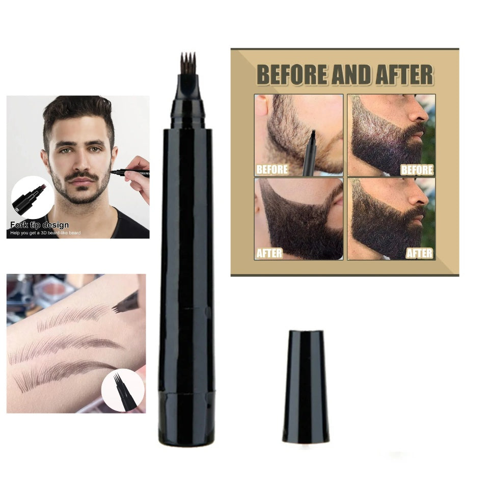 LAPIZ DE RELLENO BARBA Y CEJAS X 4 UND