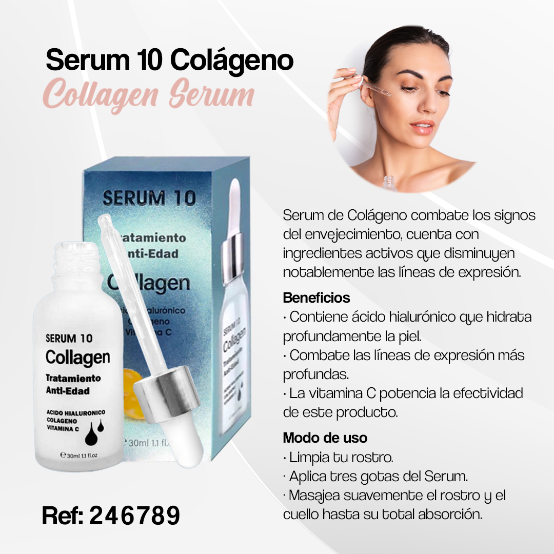 246789-800150 SÉRUM 10 COLÁGENO+OBSEQUIO